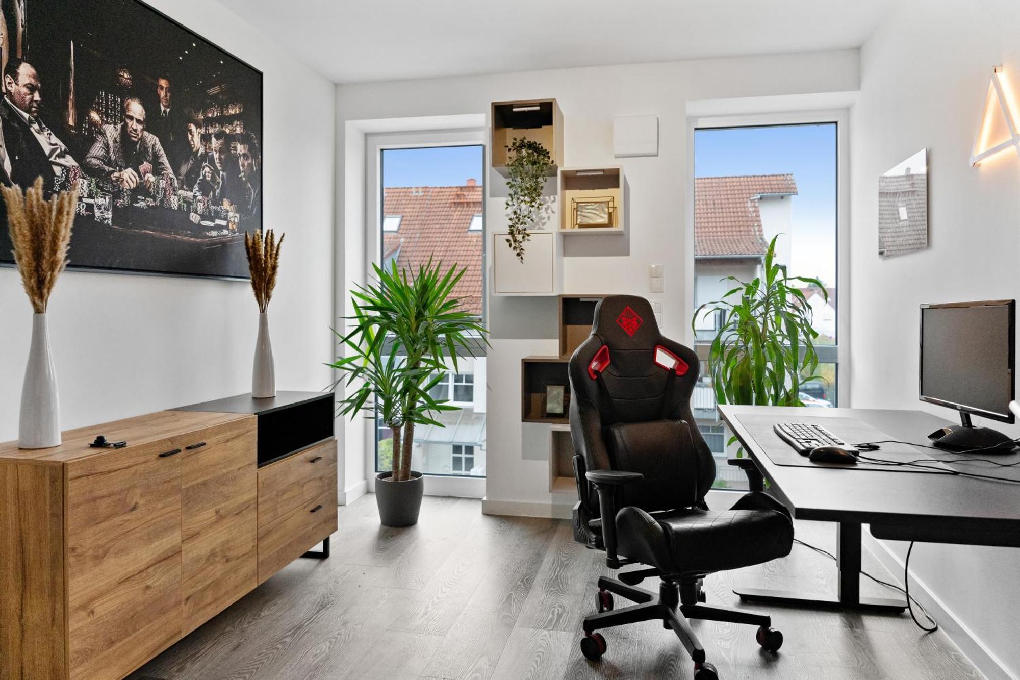 Modern Style Business Suite - Office - Kitchen - Balcony Herzogenaurach Extérieur photo